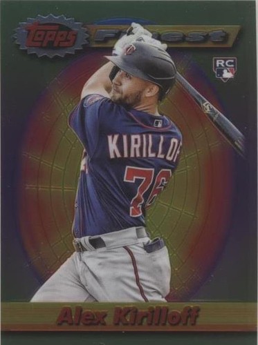 2021 Topps Finest Flashbacks - Alex Kirilloff #162