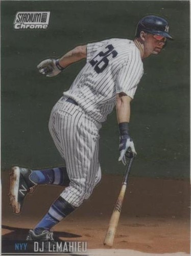 2021 Topps Stadium Club Chrome - D.J. LeMahieu #222