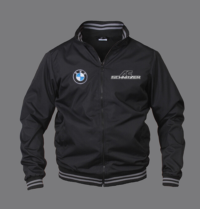 New Men BMW Ac Schnitzer Bomber Jacket Motor Sport Clothing