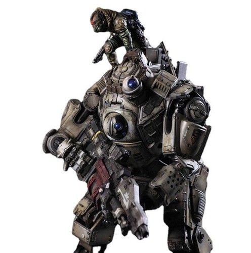 Play Arts Kai Atlas Titanfall Action Figure Armor Robot