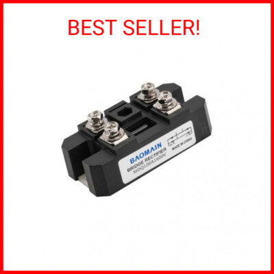 Baomain Bridge Rectifier MDQ-100A 100A 1600V Full Wave Diode Module One Phase