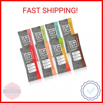 LMNT Zero Sugar Electrolytes - Sample Pack | Drink Mix | 8 Sticks