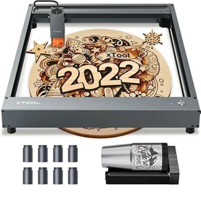 Makeblock XTool D1 Laser Engraver With Rotary 5w - 7/5w Output Brand New In Box