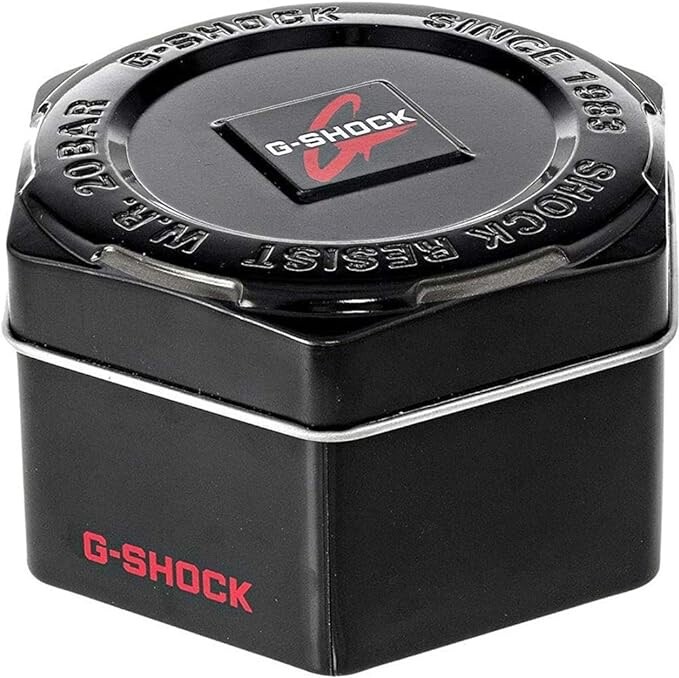 Pre-owned Casio G-shock Perpetual Alarm World Time Chronograph Quartz Mens Watch Ggb100-1a
