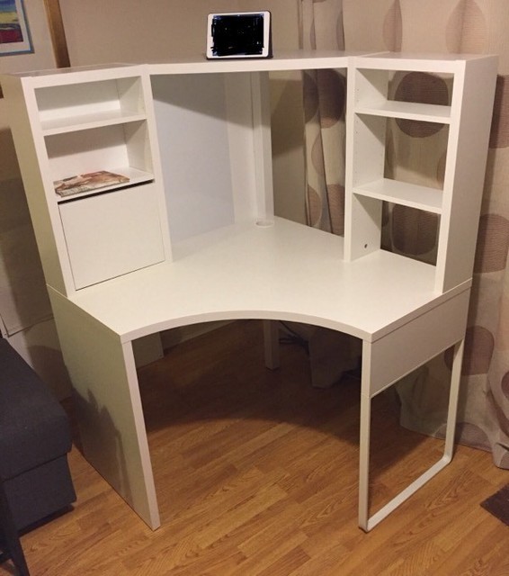 Ikea Micke Corner Desk White In Boston Spa West Yorkshire