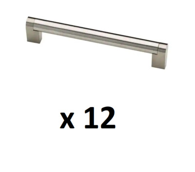 *12* Liberty Stratford 6-5/16'' Center-to-Center Stainless Steel Bar Drawer Pull