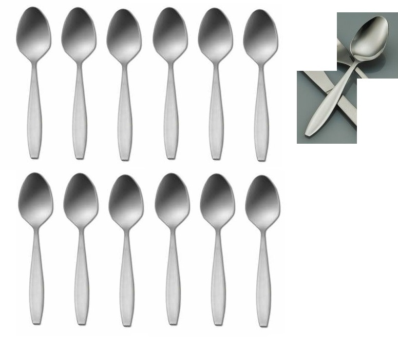 Set of 12 Oneida Delco Midland Stainless Teaspoons eBay