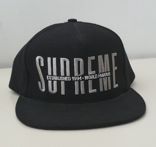Supreme 17FW Dotted Arc 5-Panel キャップ 本日特価】 Supreme Dotted Arc 5-Panel Black - FW17 - US 帽子