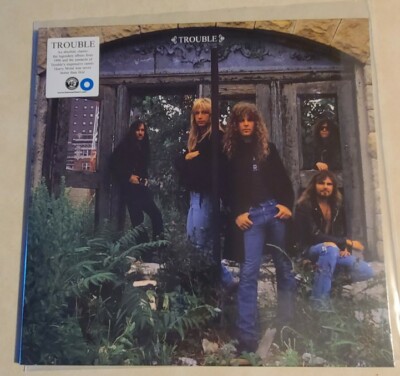  Trouble - self titled 1990 def america blue vinyl limited to 200 s/t doom new