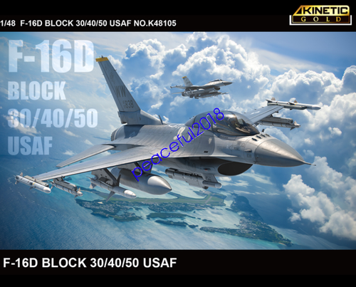 Kinetic K48105 1/48 F-16D BLOCK 30/40/50 USAF | eBay