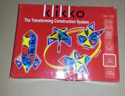 Klikko KK-120 The Transforming Construction System Kit Toy Brand    NEW 2 sets