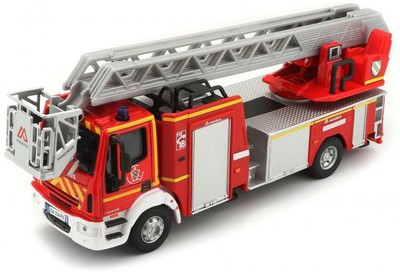MODELLINO Camion Burago-1/50 Vigili del Fuoco Iveco Magirus 150E 28 Unico