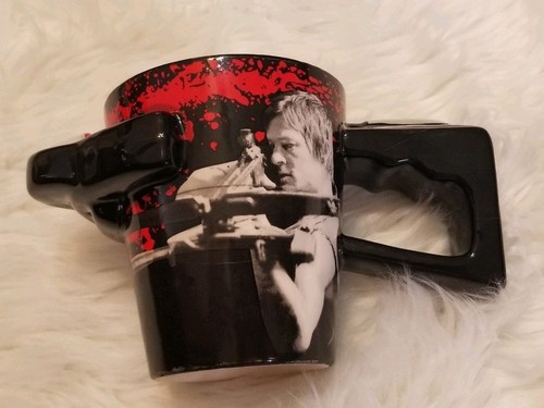 The WALKING DEAD Fan DARYL Dixon Crossbow AMC Coffee MUG by Just Funky