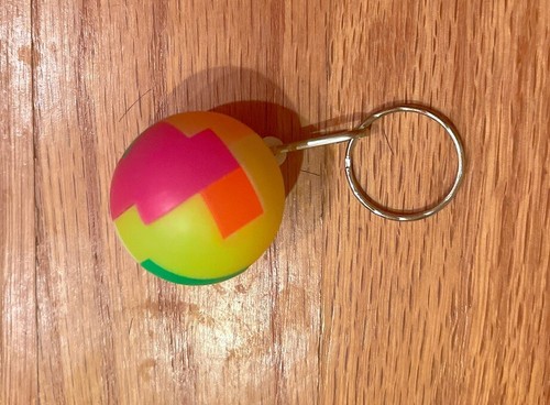 小物 BUILDING BLOCK Wood Ball Keychain Wood Ball Keychain – Prism Boutique