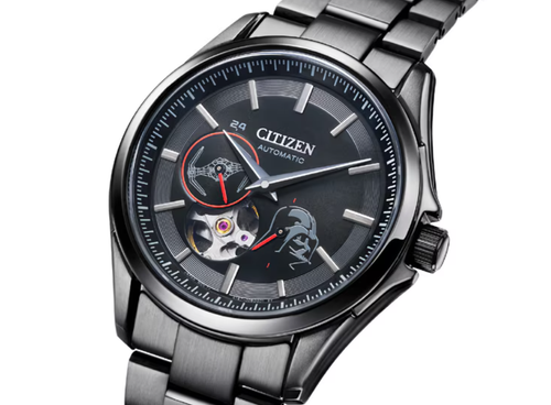 Pre-owned Citizen Collection Np1015-66e  Collection Mechanical Darth Vader Limited