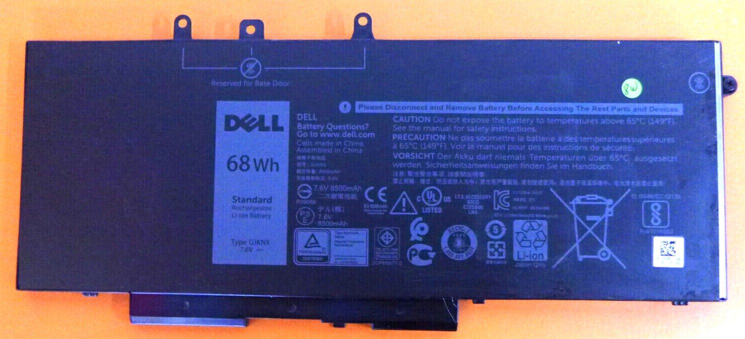NEW Genuine Dell Precision 3520 7520 3530 68Wh Laptop NEW Genuine Dell Precision 3520 7520 3530 68Wh Laptop