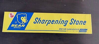 Behr-Manning Norton Bear Brand Sharping Stone  JM-6 MEDIUM 100%BRAND NEW