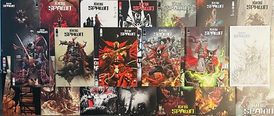 Image Comics (2021) ''King Spawn'' #1-14* #1 variants+1:50 Ratio* 20 Comic Lot NM