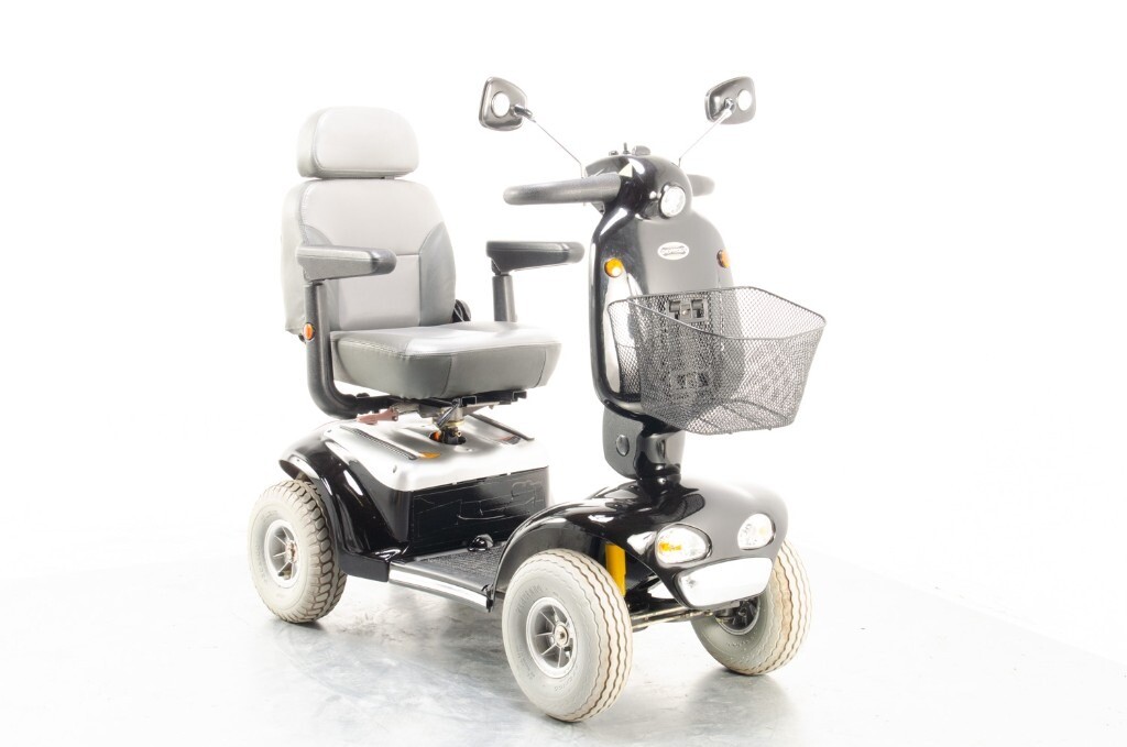 2015 Roma Shoprider Cadiz 8mph Mid Size Mobility Scooter in Black