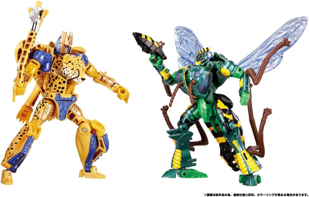 Transformers Beast Wars & 他　3個セット Transformers Beast Wars BWVS-03 Cheetor vs. Waspinator Set