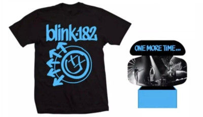BLINK-182 One More Time Exclusive Box Set Box + T Shirt Size Medium NO CD NEW