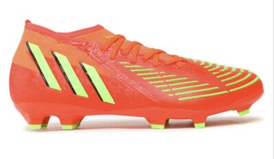 Adidas Predator Edge.2 FG Men Sz 7-10 Soccer Cleat Shoe Red Green Football Boot