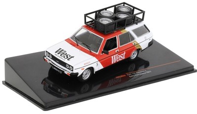 IXOMODELS - FIAT 131 Panorama station wagon 1977 Rally Assistance WEST - 1/43...