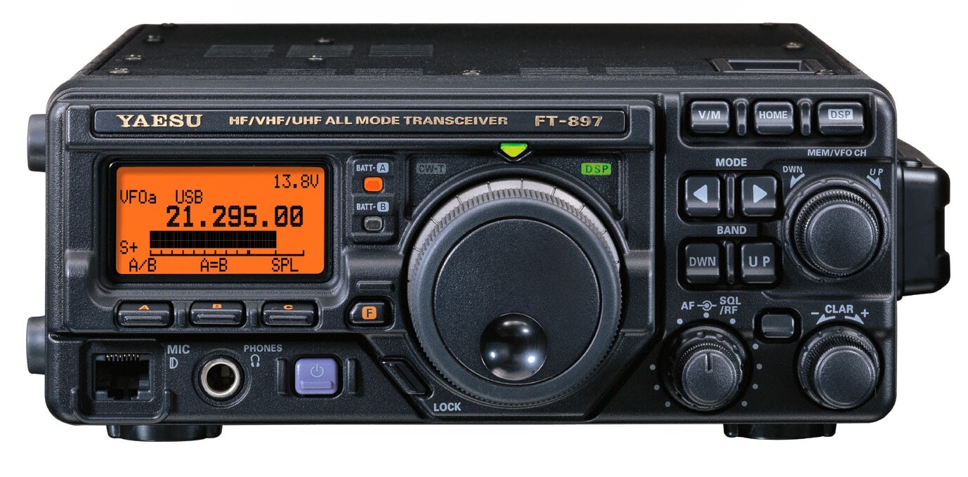 Yaesu FT 897 Transceiver Kurzwellengerät Amateurfunk
