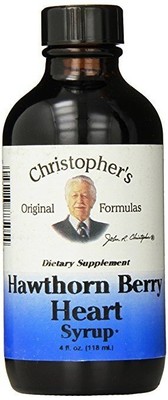 Жидкий сироп для сердца из ягод боярышника Christophers Original Formulas, 4 унции
