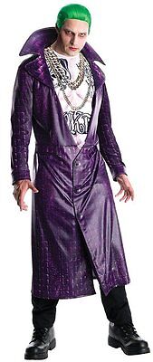 Rubies Deluxe Joker Suicide Squad Gotham Adult Mens Halloween Costume 820116