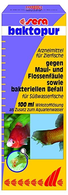 Sera Baktopur 100 Ml Gegen Bakteriellen Befall
