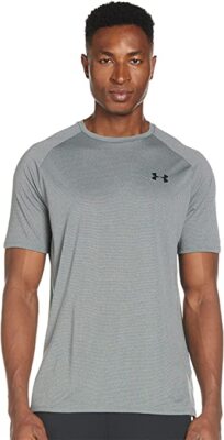 

Новинка с коротким рукавом Under Armour Tech 2.0, темно-серый (012)/черный, L, Pitch gray (012)/black, 1345317