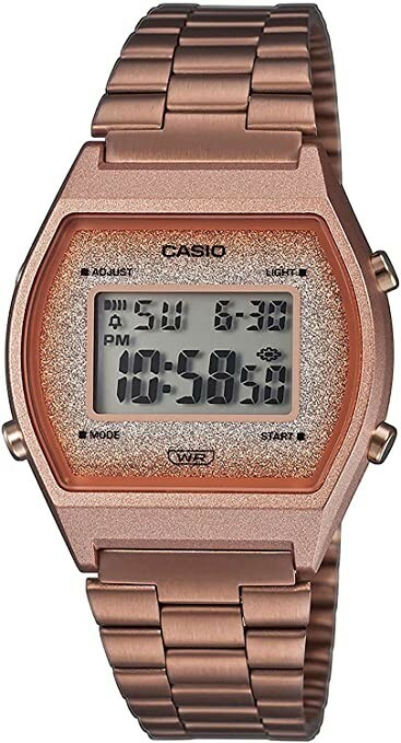 Casio Vintage Digital Rose Gold Stainless Steel Unisex Watch