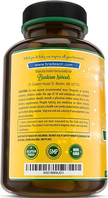 Bradeson Naturals Garcinia Combogia Supplement 60 Capsules