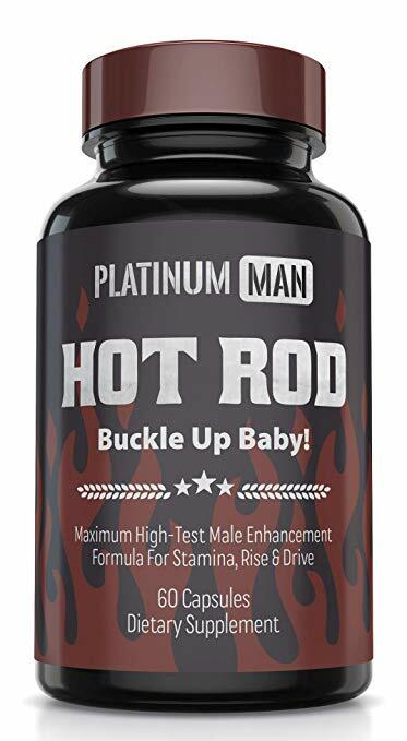 PLATINUM MAN Male Enhancing Supplement Natural Testosterone Booster for Men 40+