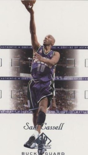 2001-02 SP Authentic - Sam Cassell #50