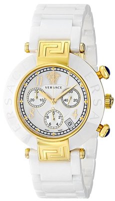 Versace Women's 95CCP1D497 SC01 Reve Chronograph MOP Date CERAMIC