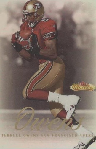 2000 Fleer Showcase Terrell Owens #80