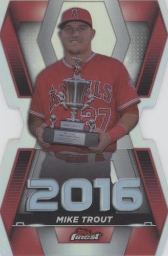2022 Topps Finest - Mike Trout #FCY-MT