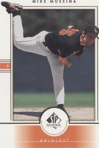 2000 SP Authentic - Mike Mussina #21
