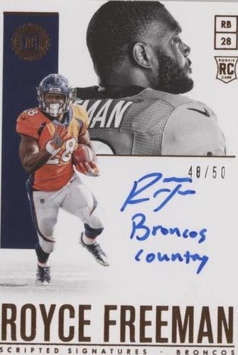 2018 Panini Encased Royce Freeman #SS-RF