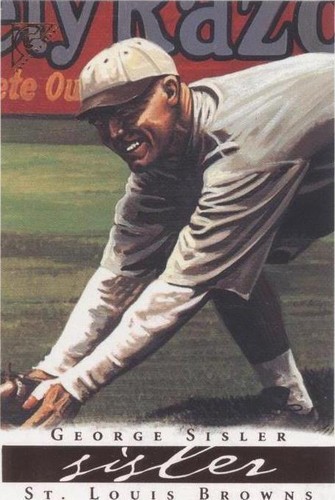 2003 Topps Gallery Hall of Fame Edition - George Sisler #58