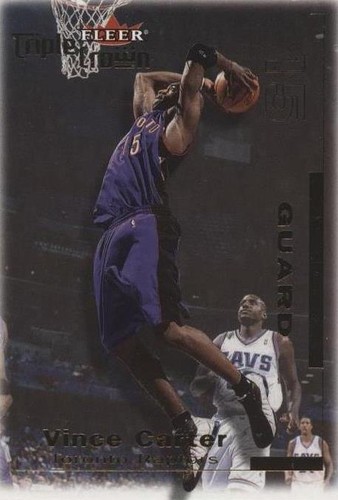 2000-01 Fleer Triple Crown - Vince Carter #55