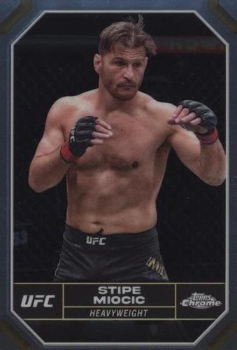 2024 Topps Chrome UFC - Stipe Miocic #181