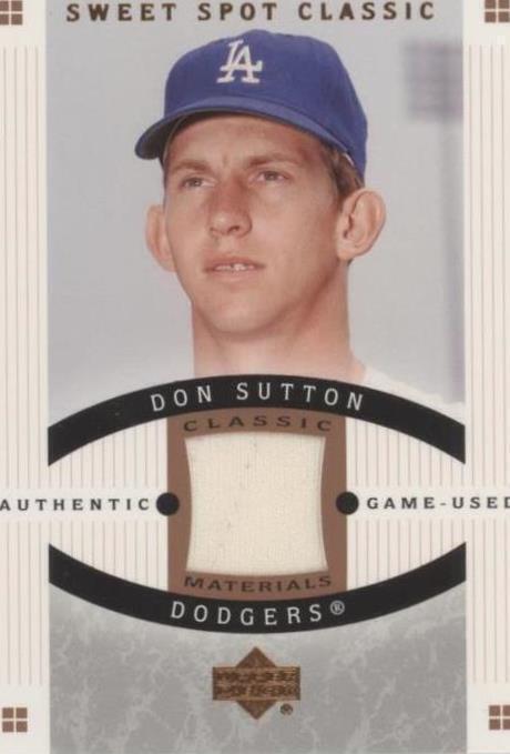 Upper Deck Sweet Spot Classic 2005 - Don Sutton #CM-DS