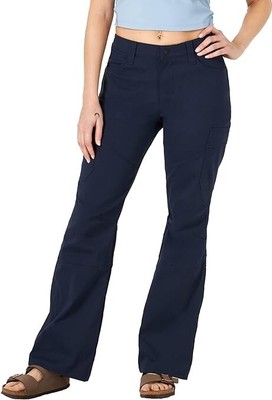 ATG by Wrangler Women's Cargo Convertible Bootcut Pant BLUE SIZE 6 SHORT