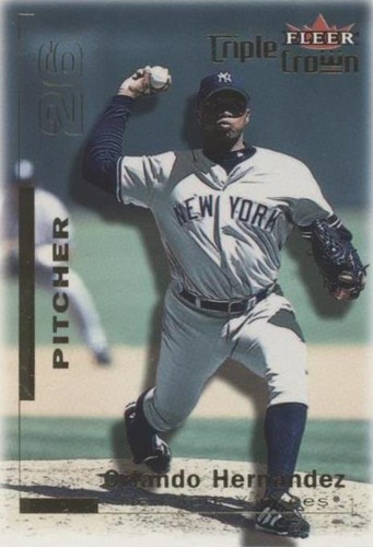 2001 Fleer Triple Crown - Orlando Hernandez #166