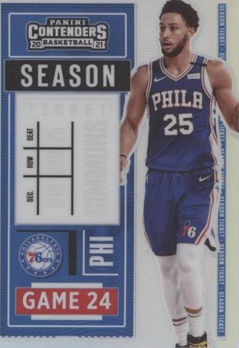 2020-21 Panini Contenders - Ben Simmons #56