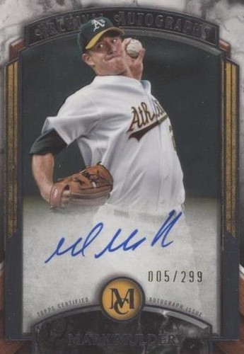 2022 Topps Museum Collection - Mark Mulder #AA-MMU