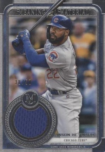 2019 Topps Museum Collection - Jason Heyward #MMR-JHE